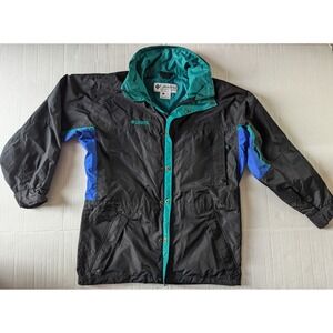 Vtg Columbia Longs Peak Jacket Men's S Nylon Light Coat